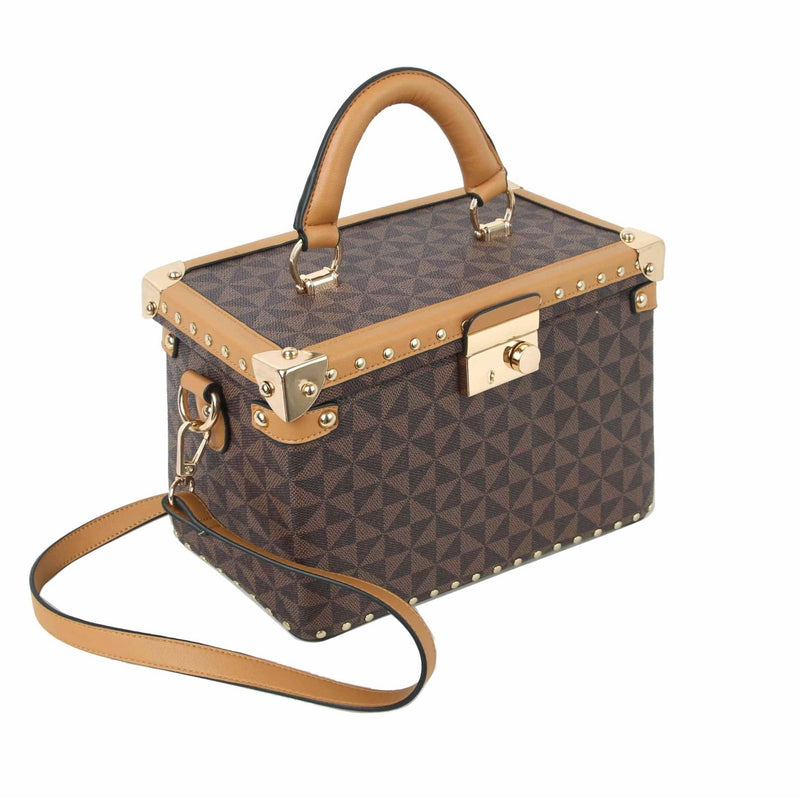 Denise Geometric Box Handbag